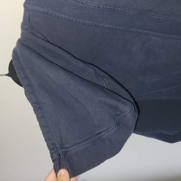 Peloton Dark Blue Rib Insert Pullover Hoodie, size M - Picture 7 of 12